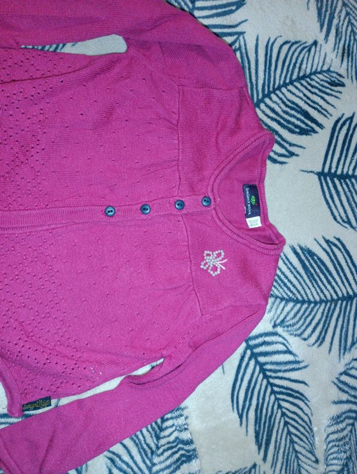 Gilet rose fuschia - photo numéro 3