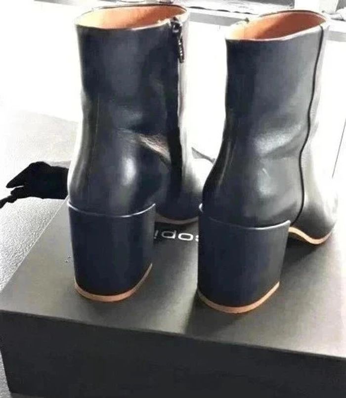 100 € Herault Cop copine bottines en cuir taille 40 - photo numéro 4