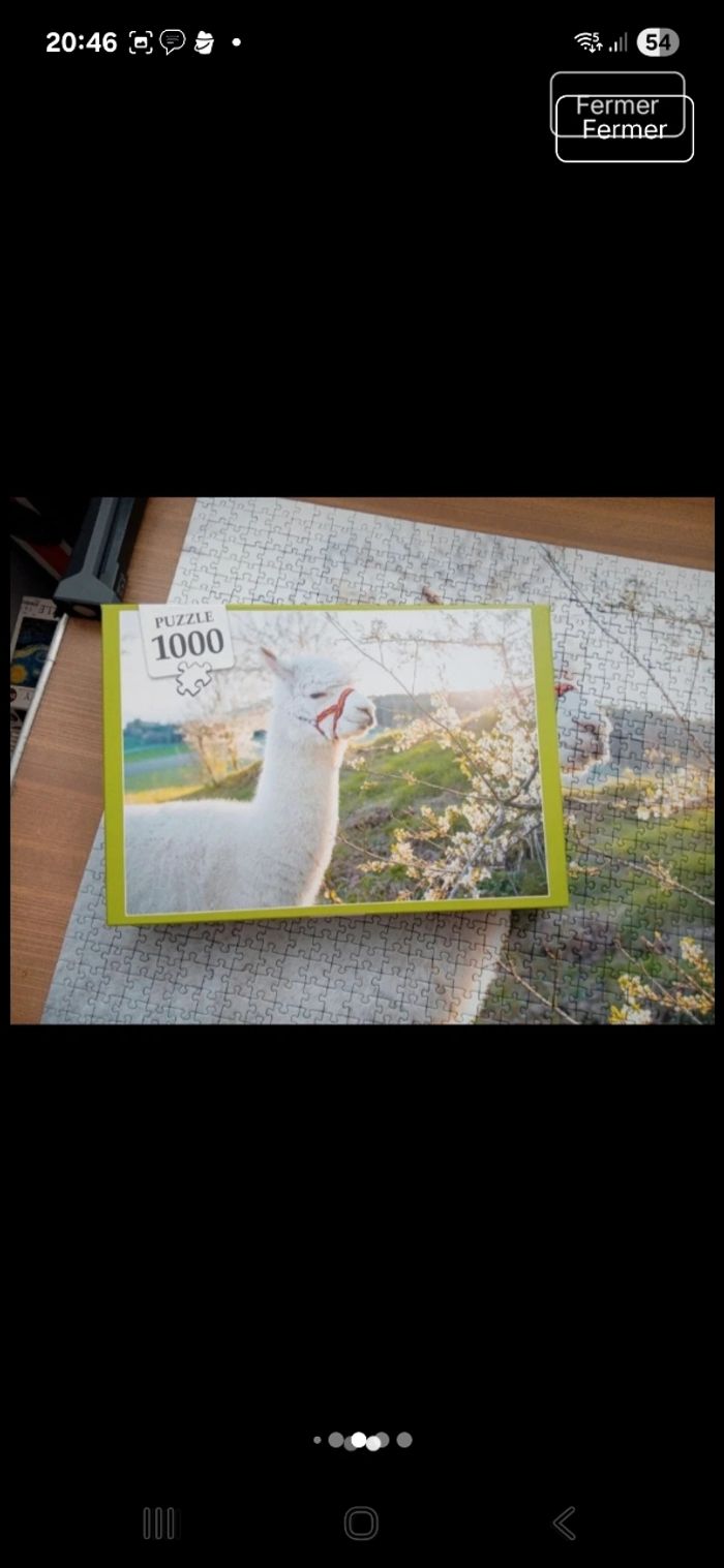 Lot de 7 puzzles 1000 pièces - photo numéro 5