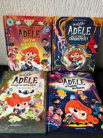 4 gros livres mortelle Adele