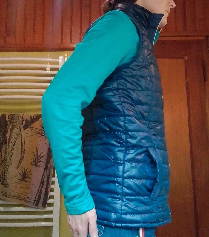 Veste sans manches femme bleu - photo numéro 7