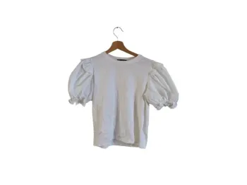 C7 t-shirt blanc Zara S