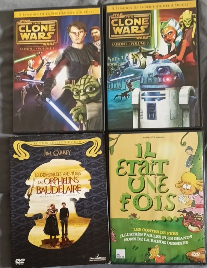 Lot 15 dvds enfant dessins animés et films - photo numéro 2