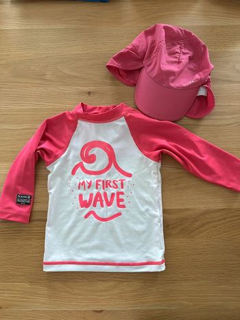 Vends un tee shirt + casquette anti Uv