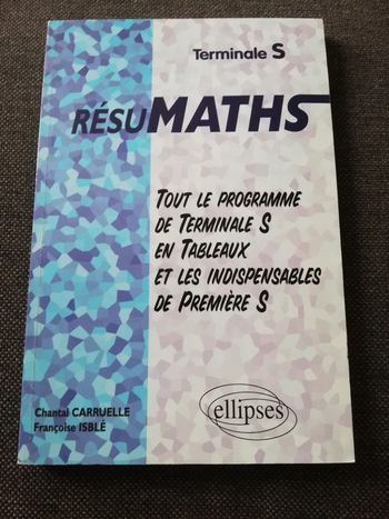 Résu maths terminale s