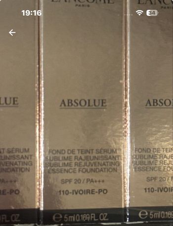 Fond de teint Lancôme