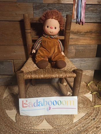 Peluche poupée vintage BE