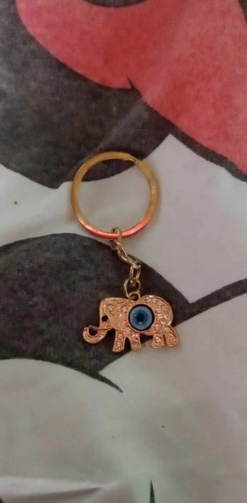 porte clé éléphants strass