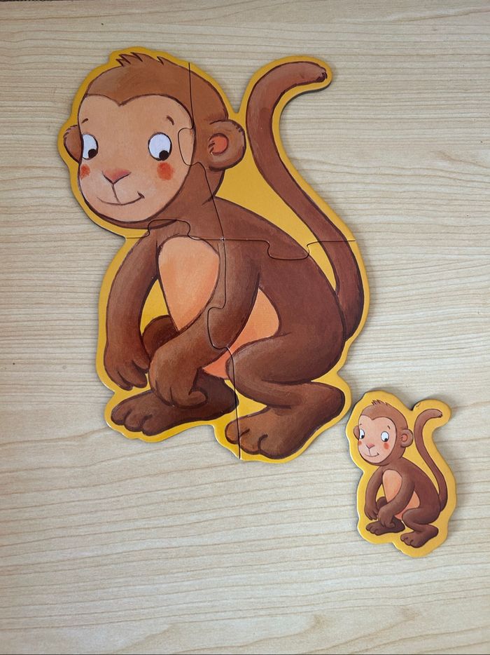 Puzzle Géant Ouistiti & ses amis Djeco - photo numéro 6