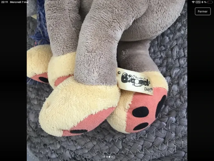 Peluche bibombl diddl - photo numéro 3