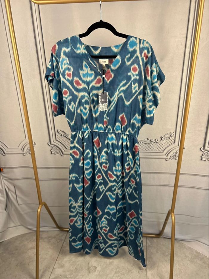 Robe longue Bleu Diega XS neuve