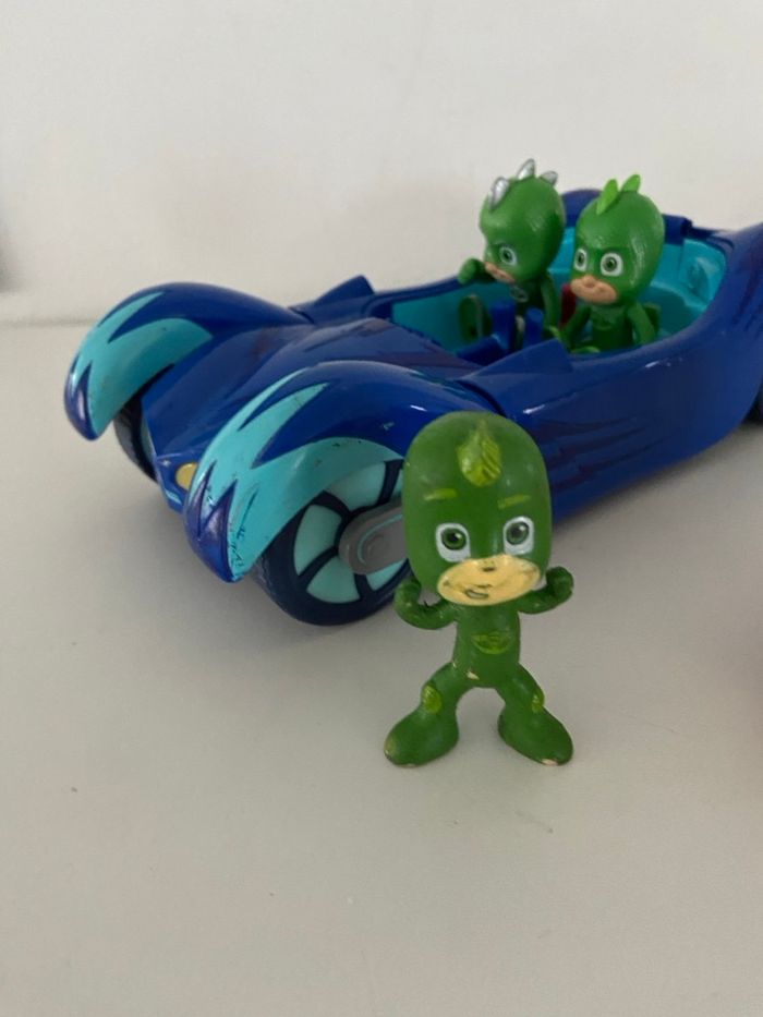 Lot Jouets PJ Masks (Pyjamasques) – Cat-Car, Glider & Figurines - photo numéro 3