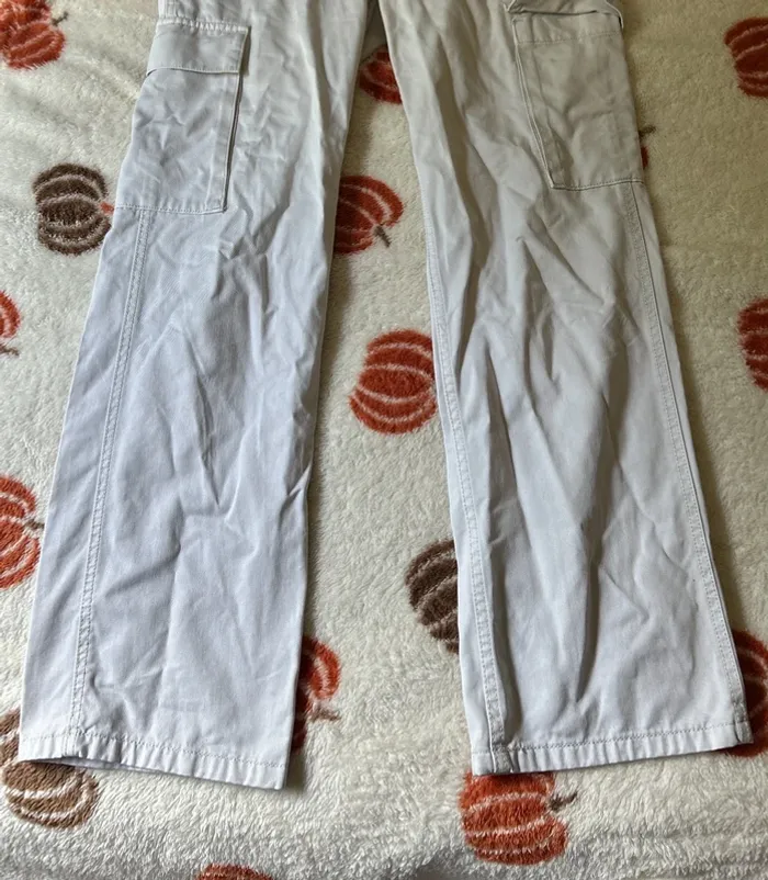 Pantalon cargo blanc - Taille 36 - photo numéro 3