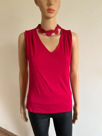 Haut rose sans manches Morgan taille M jamais porté