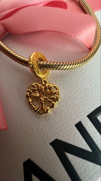 Cœur pendant arbre de vie family forever 