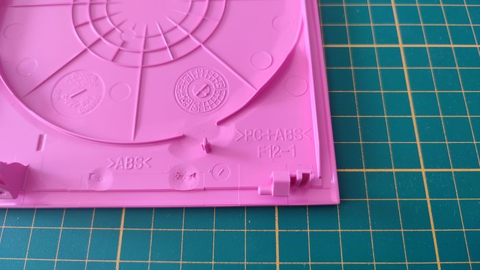 Plasturgie capot F12-1 pièce détachée console de jeux Sony Playstation 2 Ps2 SCPH-77004 #D43 - photo numéro 3