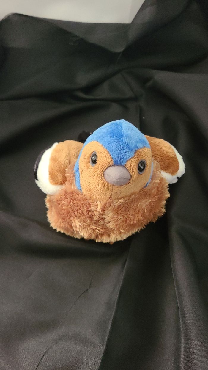 National Geographic Peluche Oiseau Pinson des Arbres Chanteur - 15 cm