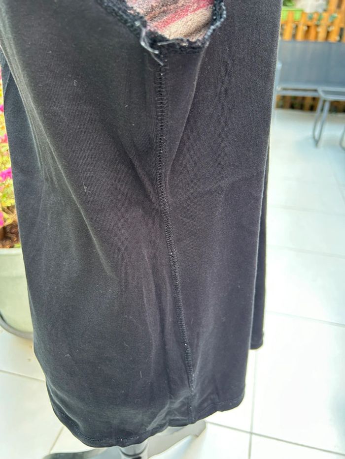 Débardeur en coton - noir taille 40 - en très bon état - photo numéro 3