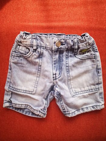 Short été en jean tape à l'œil 3 ans
