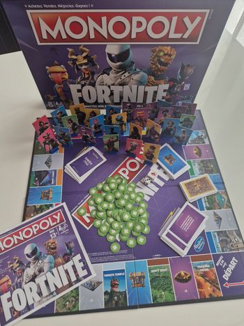 Jeu Monopoly Fortnite Hasbro