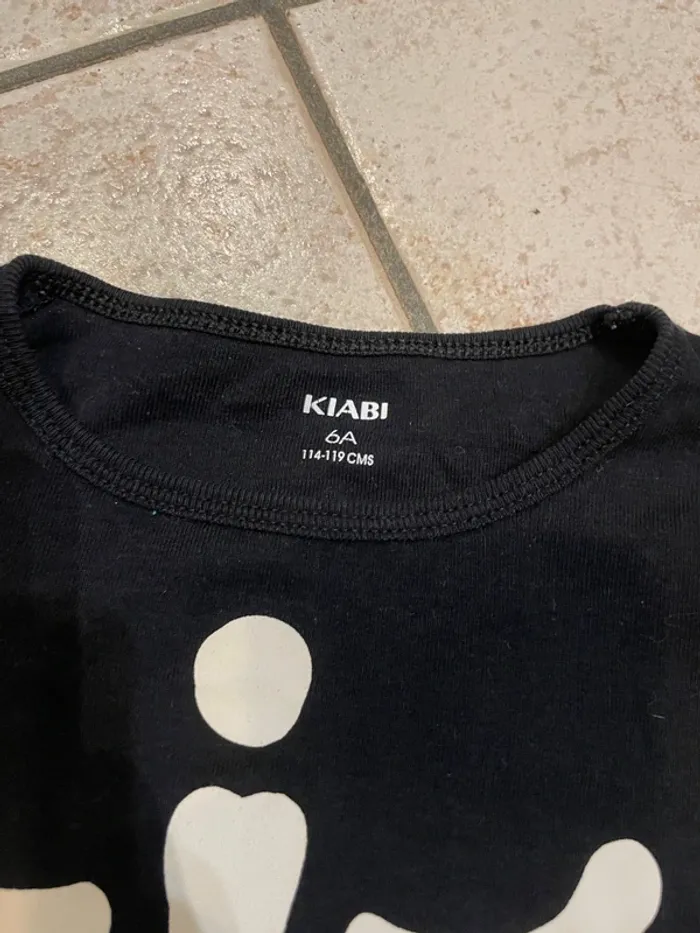Pyjama squelette phosphorescent Kiabi 6ans - photo numéro 4