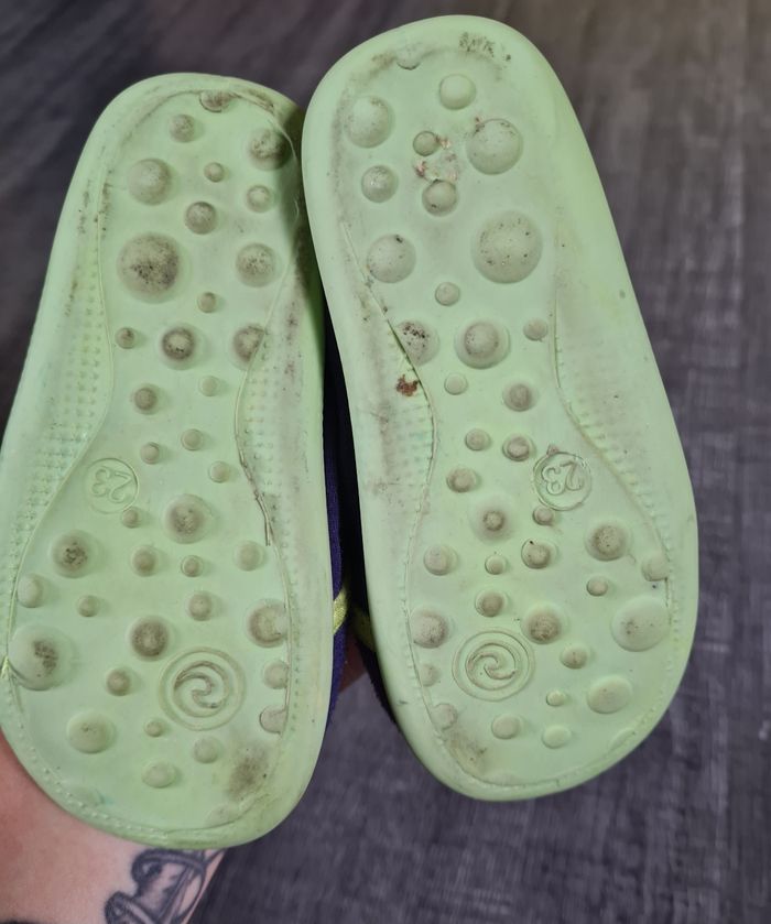 Pantoufle chausson d'intérieur pointure 23 DPAM - photo numéro 2