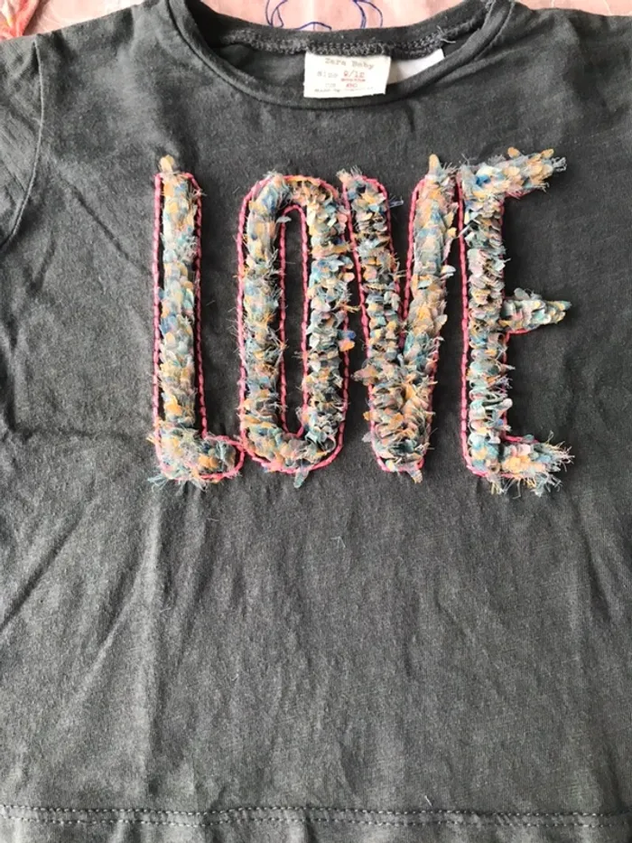 Lot de 3 t-shirt Zara - photo numéro 3