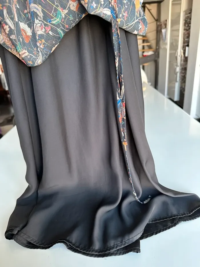 Robe longue ikks fleur et lurex - photo numéro 6