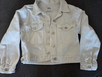 Veste en jean "Zara" 9 ans