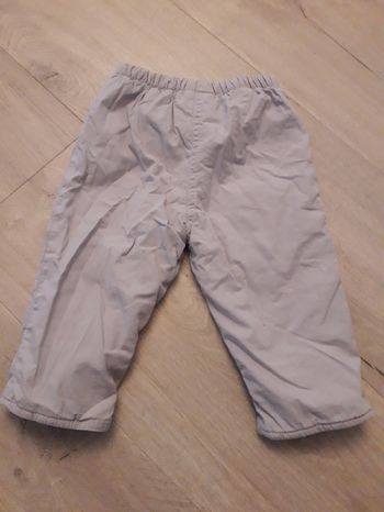 Pantalon chaud pour l'hiver. 6 mois
