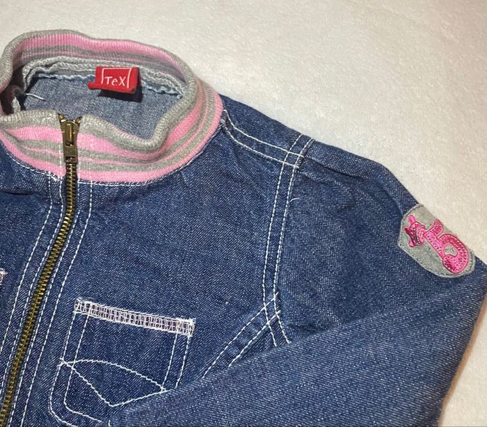 ensemble jupe et veste en jean 24 mois - photo numéro 4