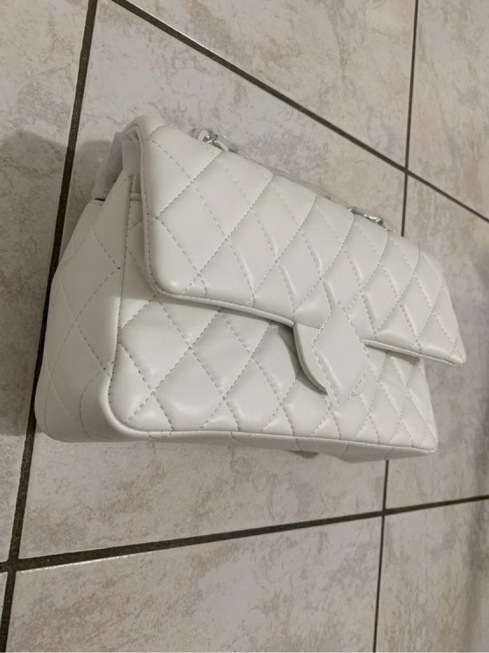 Sac CH Blanc et Argent