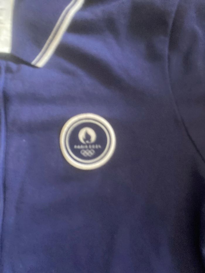 Tee shirt bleu marine «  Paris 2024 » - photo numéro 6