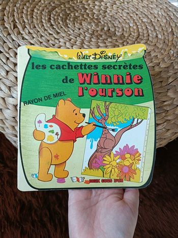Livre les cachettes de Winnie l'ourson
