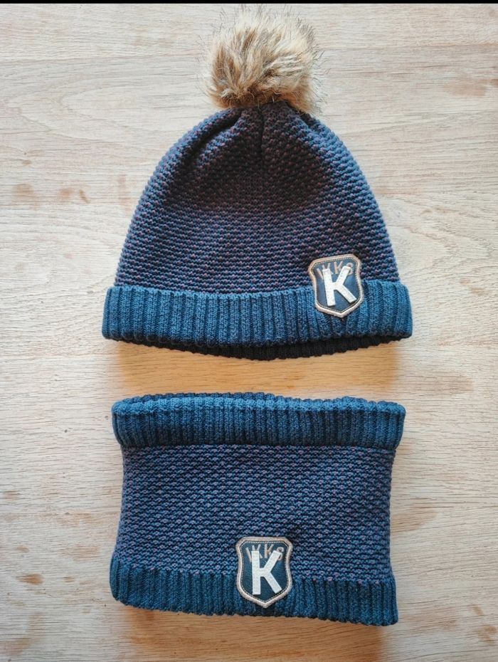 Ensemble bonnet snood IKKS