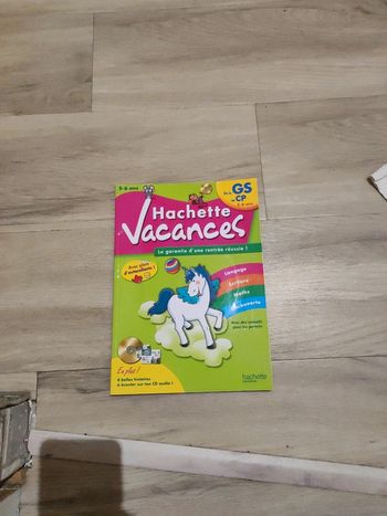 Cahier de vacances 5-6 ans