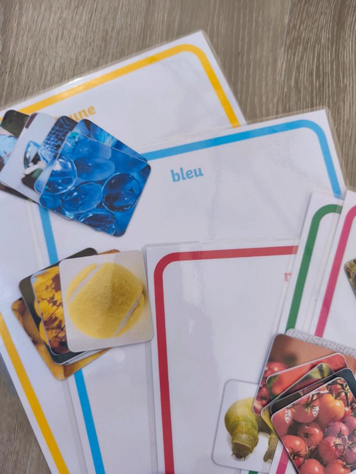 Jeu tri des couleurs format A4 - photo numéro 10