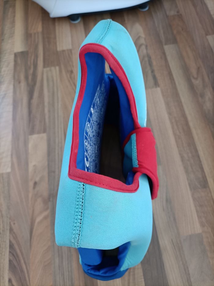 Gilet de flottaison nabaiji bleu et rouge 18-30 kg - photo numéro 4