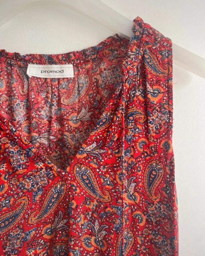 Blouse rouge Promod - photo numéro 6
