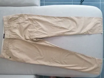 Pantalon chino beige