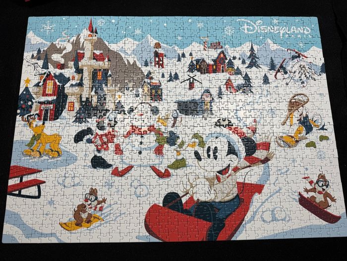 Puzzle Noël Disneyland Paris - photo numéro 3