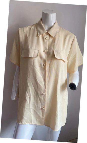 Chemise jaune poussin 123 taille 42