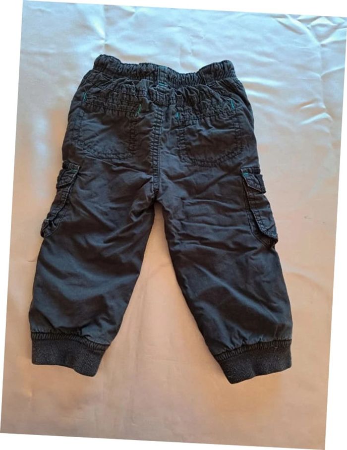 Pantalon doublé multipoches orchestra 18 mois - photo numéro 3