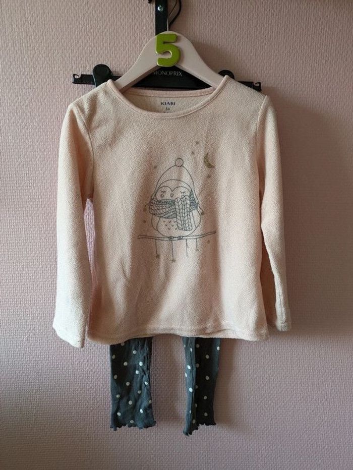 Pyjama hibou kiabi 5 ans