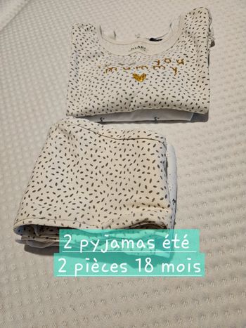 Lot pyjamas été