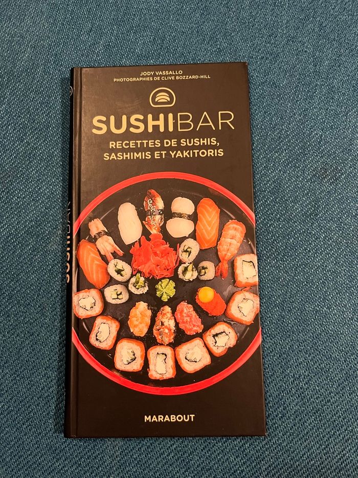 Livre de recettes sushis sashimis et yakitoris - photo numéro 1