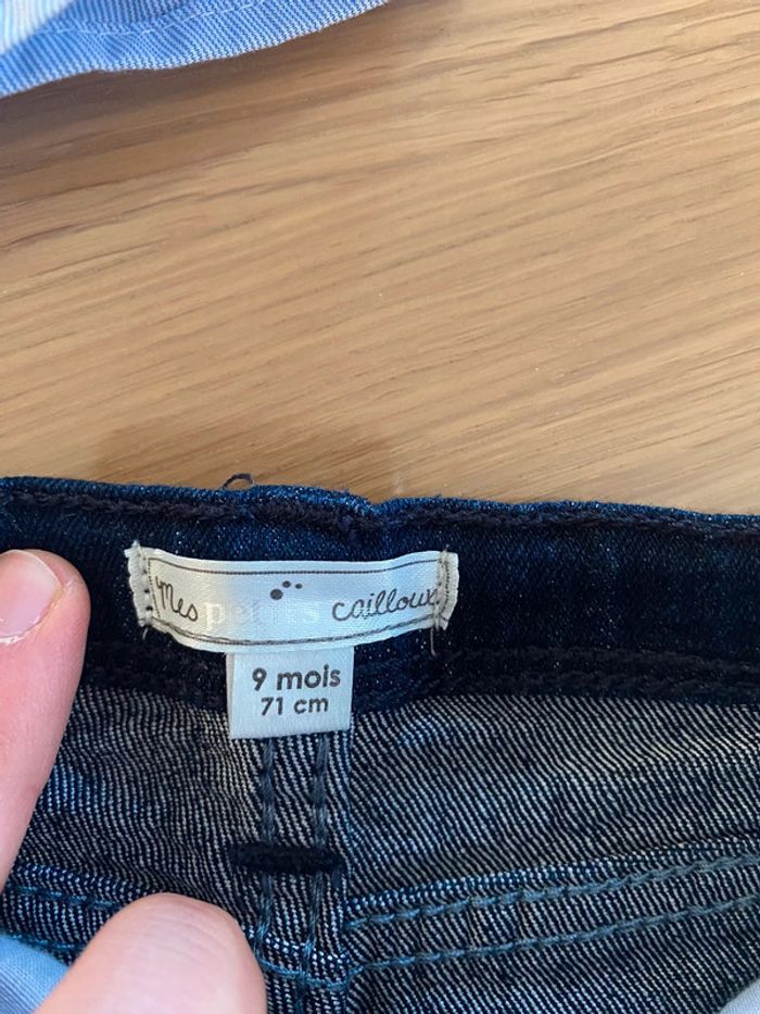 jeans + chemise neuf 9 mois - photo numéro 3