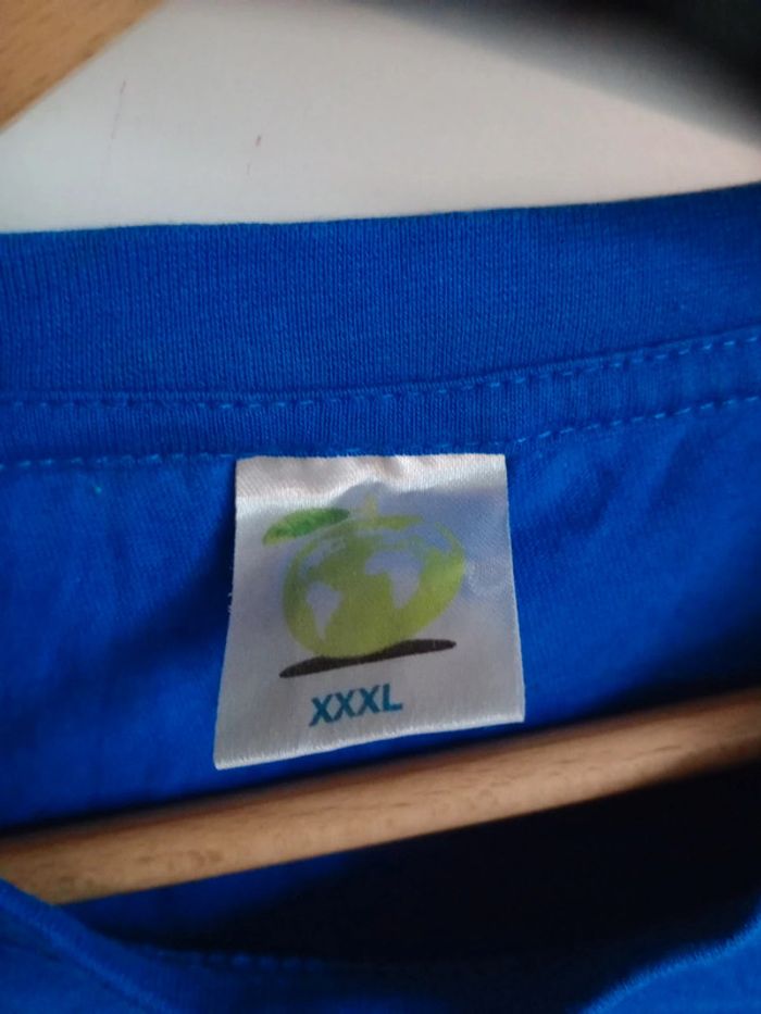 T-shirt homme XXL bleu végéta c81 - photo numéro 4