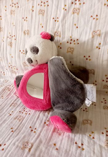 Doudou panda jeu d'éveil Noukie’s