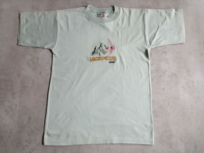 T shirt kaki clair 12 ans PERU LOGGIS neuf - photo numéro 2